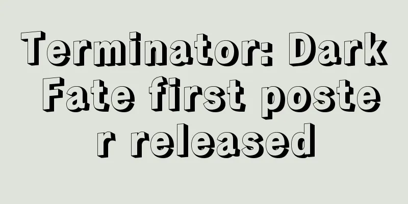 Terminator: Dark Fate first poster released