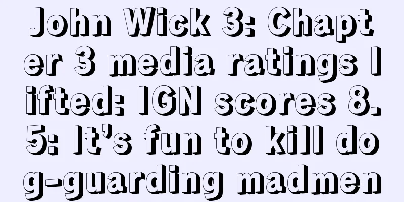 John Wick 3: Chapter 3 media ratings lifted: IGN scores 8.5: It’s fun to kill dog-guarding madmen