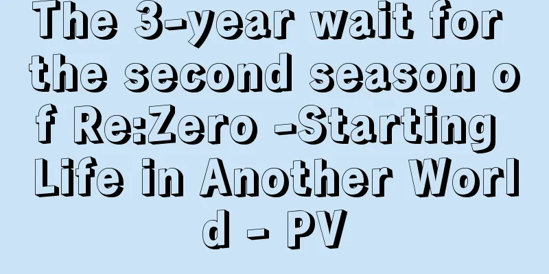 The 3-year wait for the second season of Re:Zero -Starting Life in Another World - PV