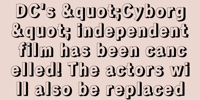 DC's "Cyborg" independent film has been cancelled! The actors will also be replaced