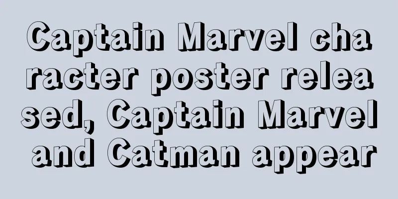 Captain Marvel character poster released, Captain Marvel and Catman appear