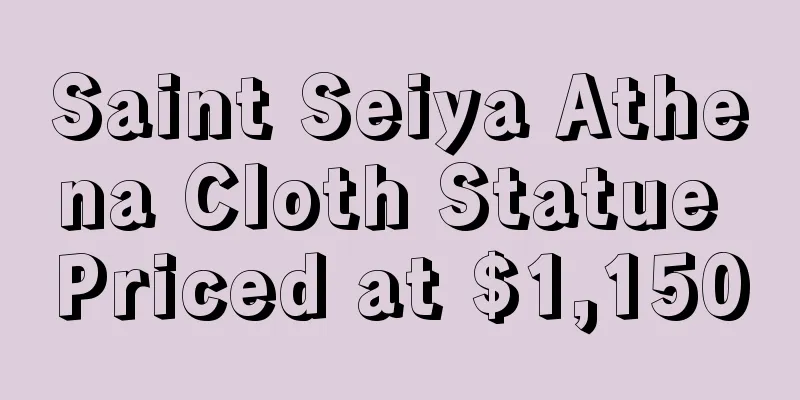 Saint Seiya Athena Cloth Statue Priced at $1,150