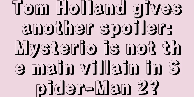 Tom Holland gives another spoiler: Mysterio is not the main villain in Spider-Man 2?