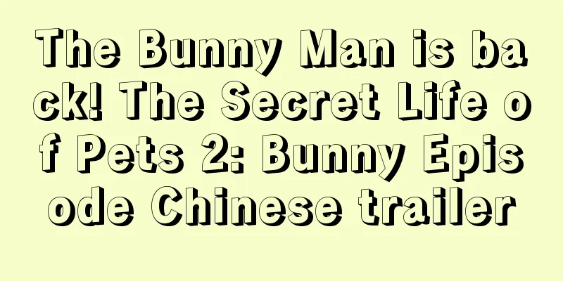 The Bunny Man is back! The Secret Life of Pets 2: Bunny Episode Chinese trailer