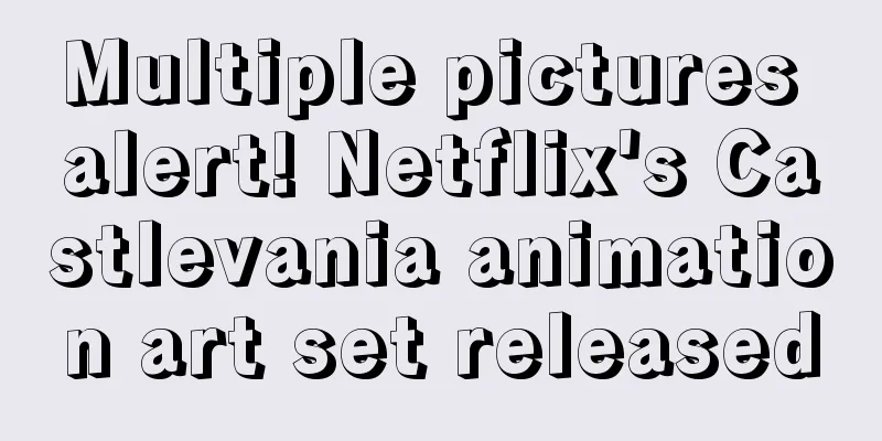 Multiple pictures alert! Netflix's Castlevania animation art set released