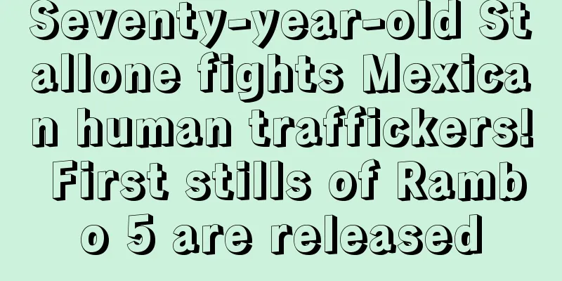 Seventy-year-old Stallone fights Mexican human traffickers! First stills of Rambo 5 are released