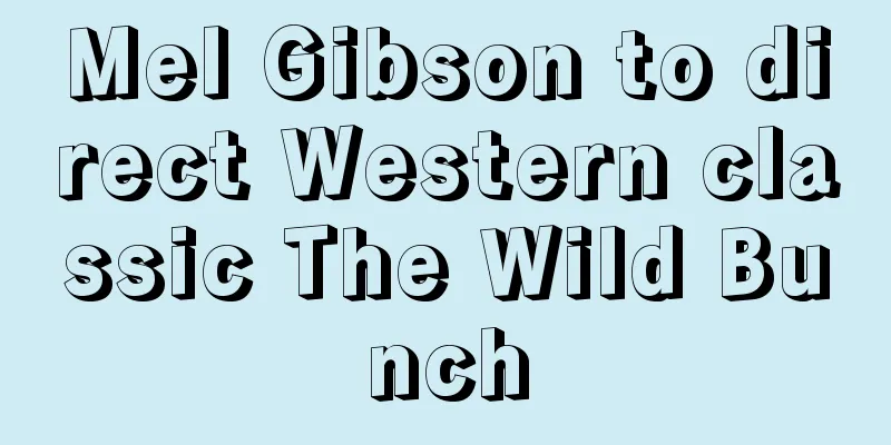 Mel Gibson to direct Western classic The Wild Bunch