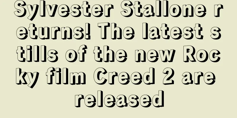 Sylvester Stallone returns! The latest stills of the new Rocky film Creed 2 are released