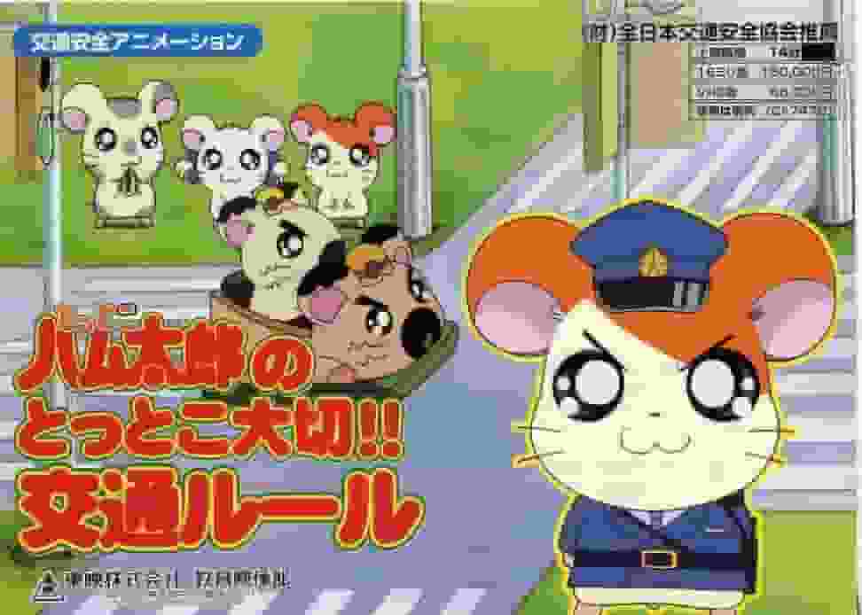 Evaluate the importance of learning traffic rules in Hamtaro